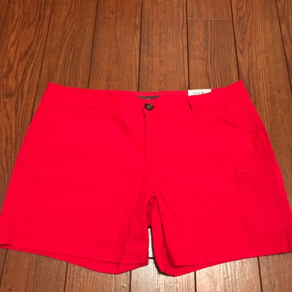 Eddie Bauer Pants - NWT Eddie Bauer Red Shorts Sz 14